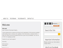 Tablet Screenshot of municipalorgans.net